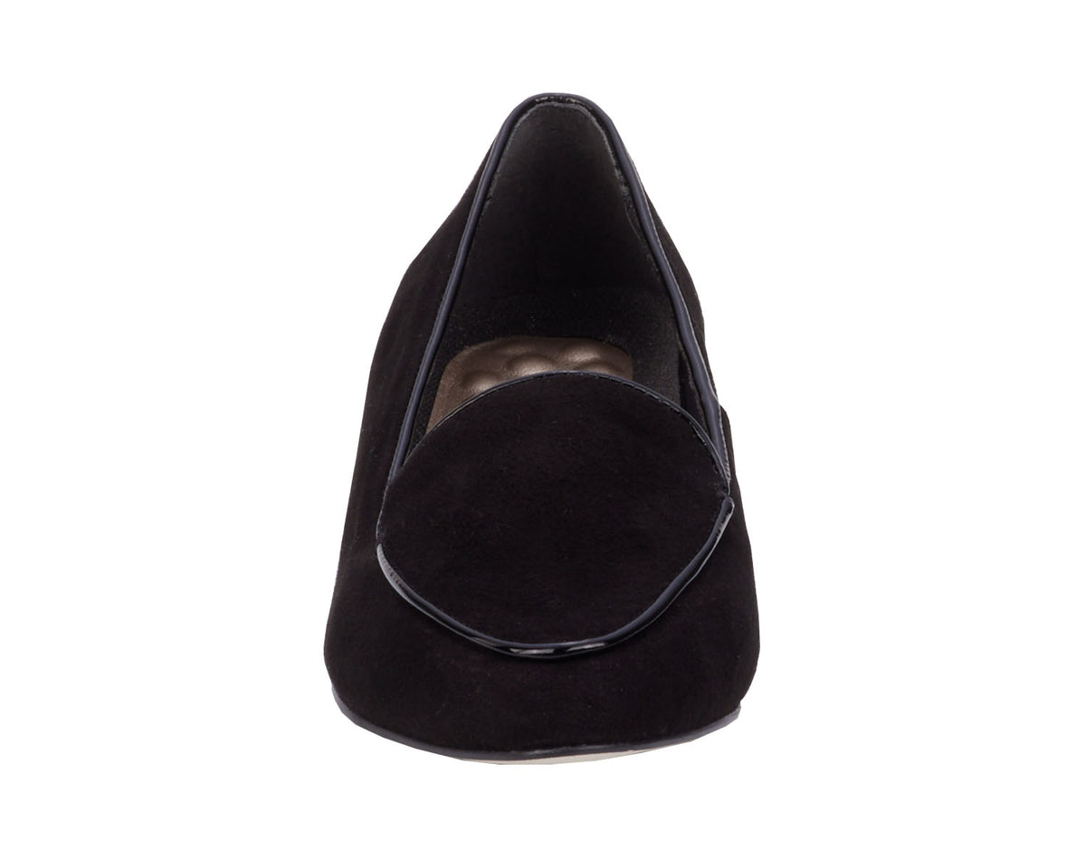 #Color_Black Suede/Patent