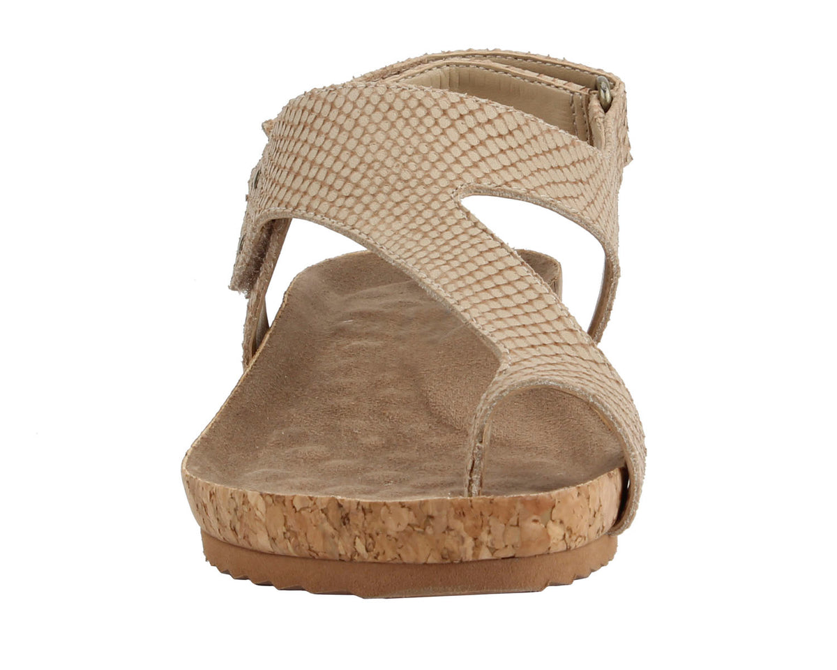 #Color_Taupe Snake Print Leather