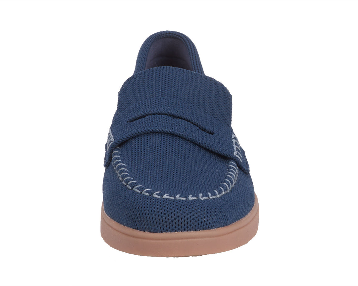 #Color_Navy Knit Fabric