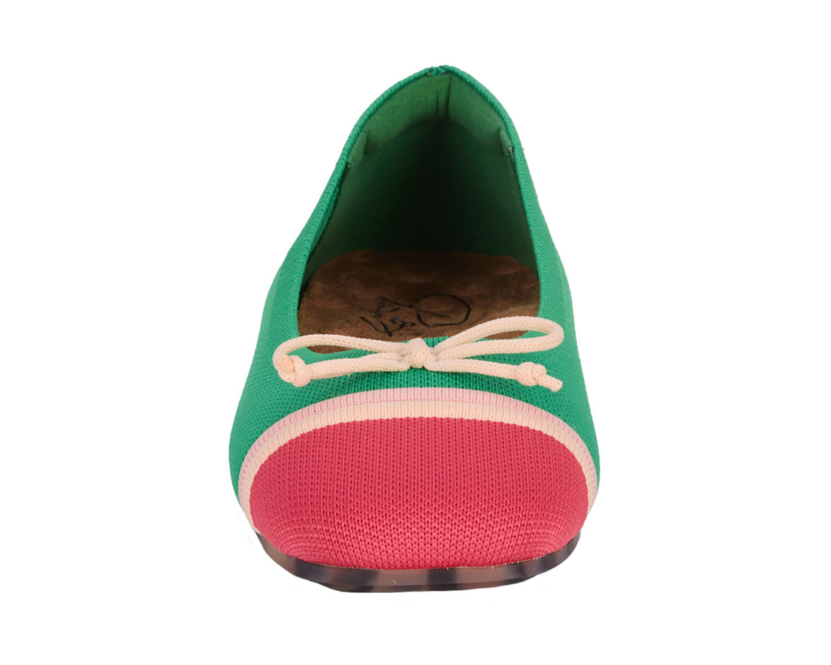 #Color_Green Multi Knit