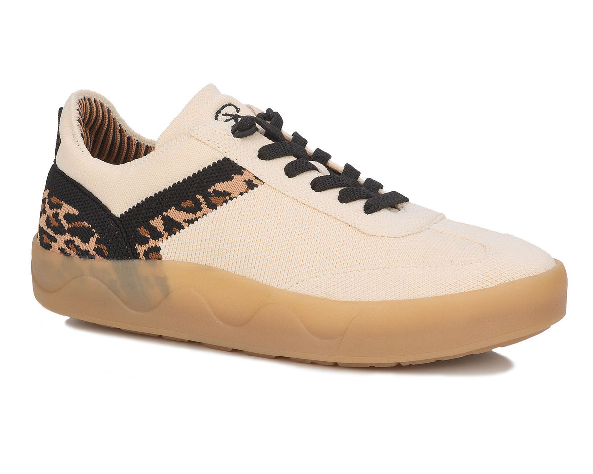 #Color_Cream/Leopard Knit