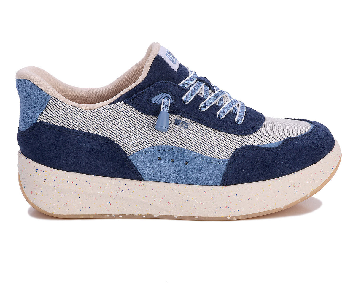 #Color_Navy Suede Combo