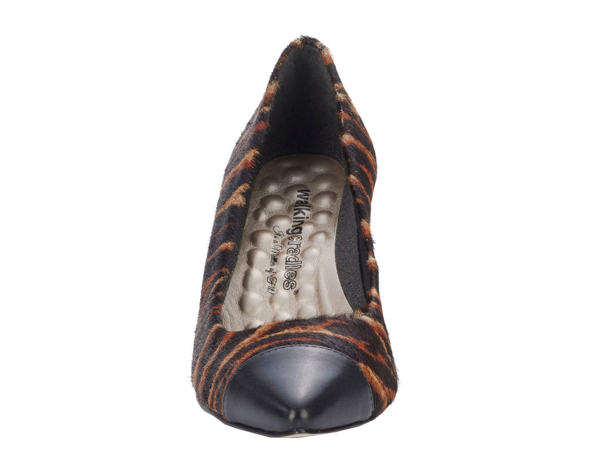 #Color_Multistripe Calf Hair