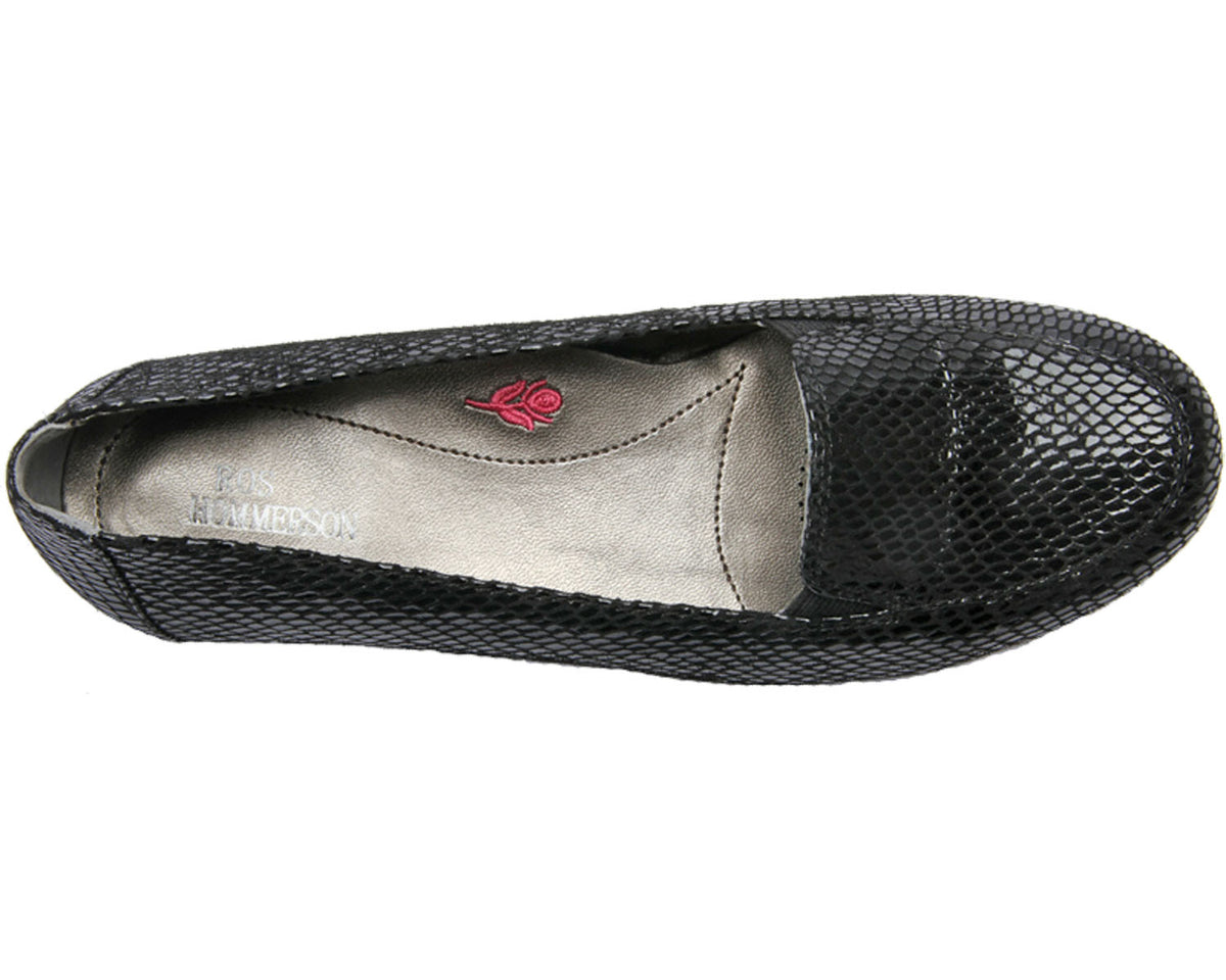 #Color_Black Snake Print Leather