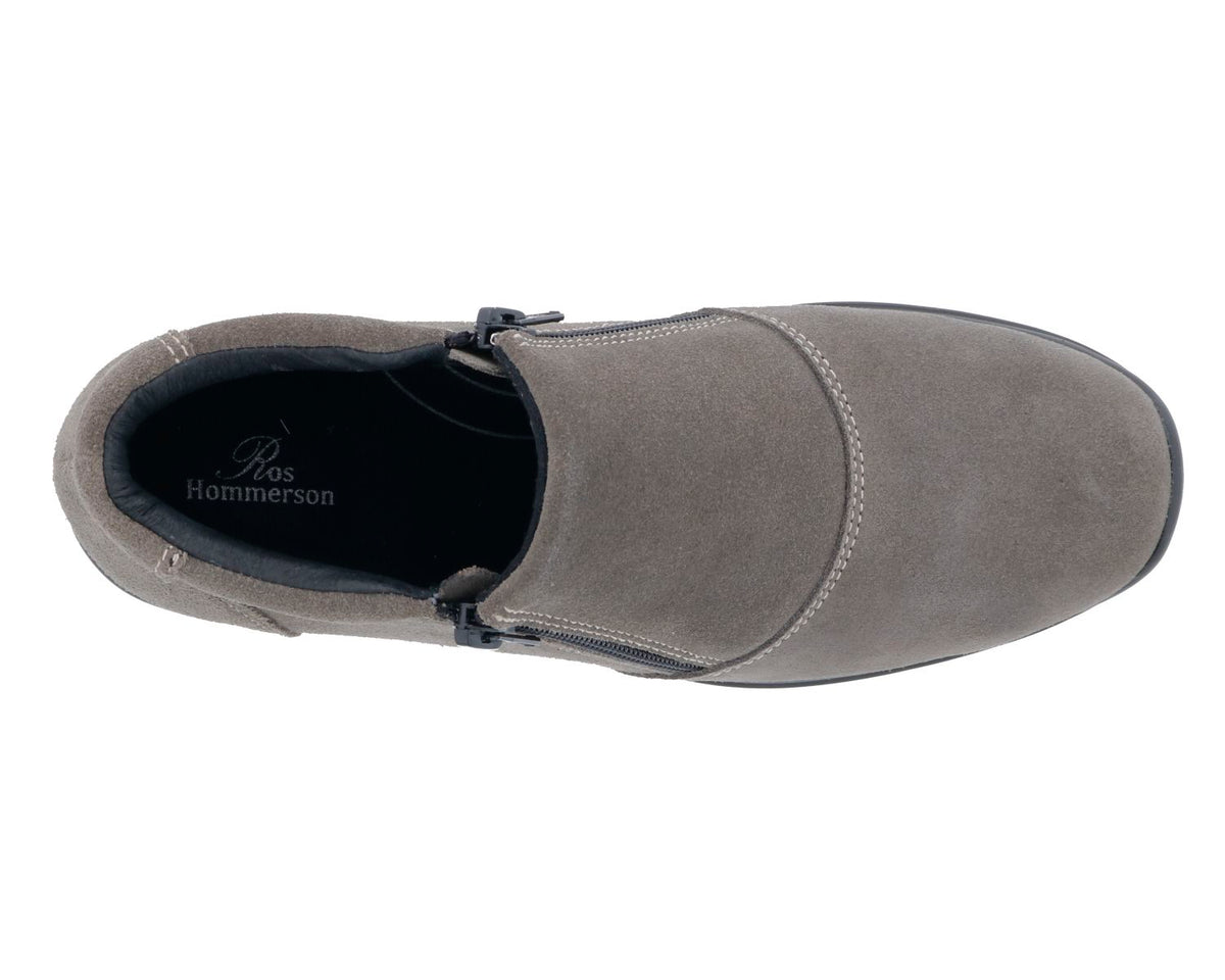 #Color_Grey Suede Leather