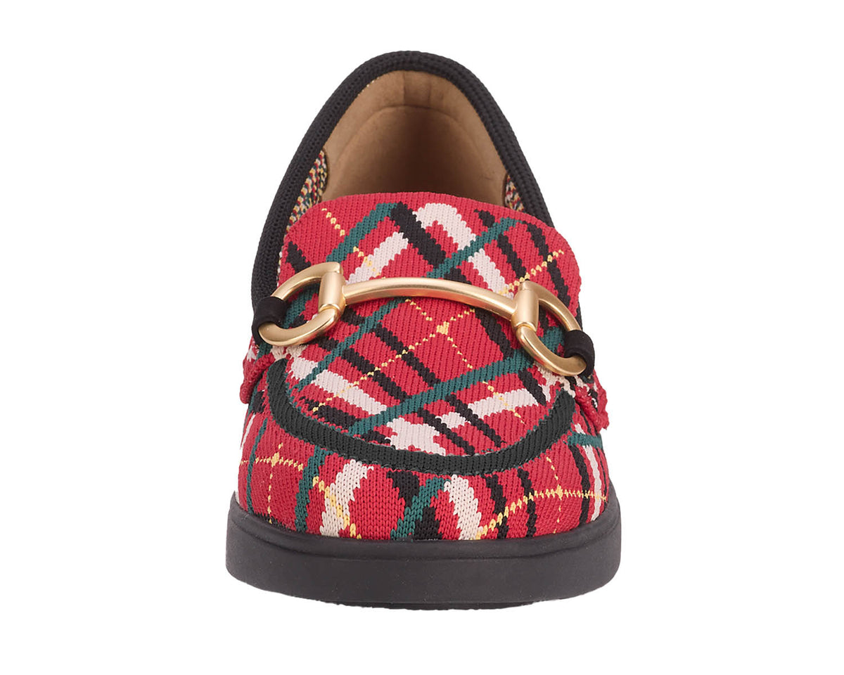#Color_Tartan Plaid Knit