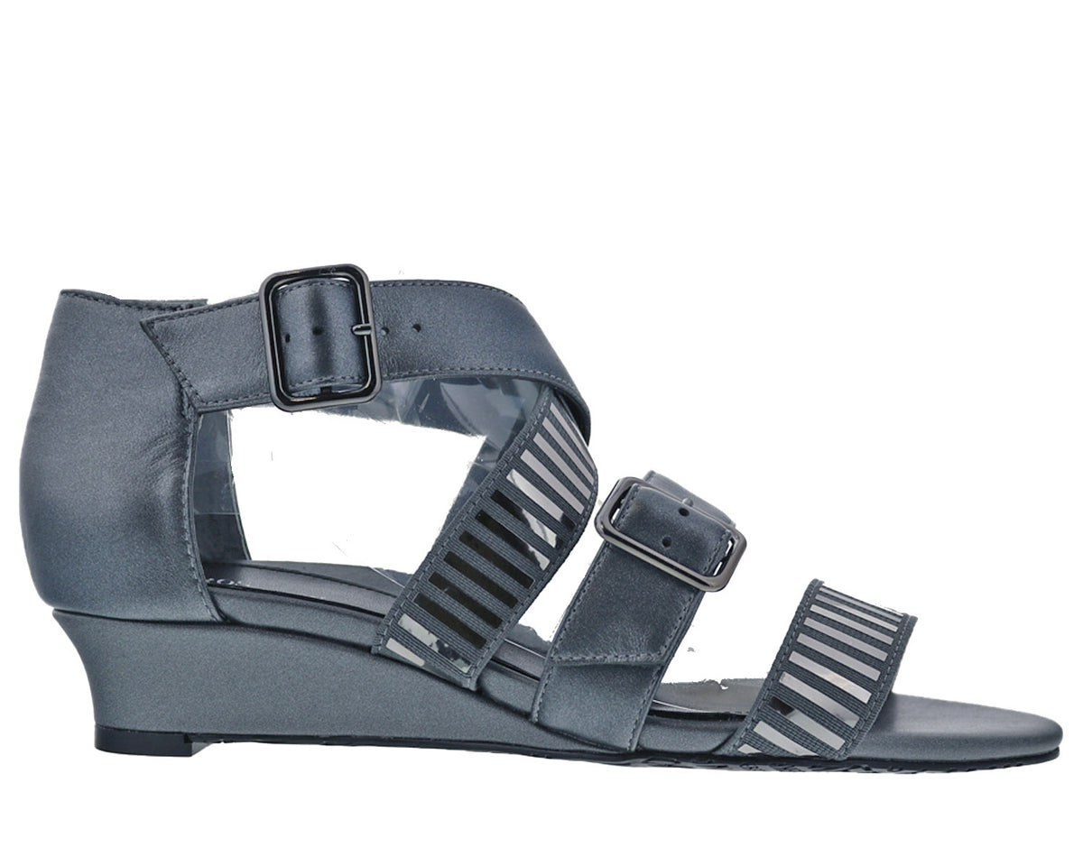 #Color_Pewter Gunmetal Leather