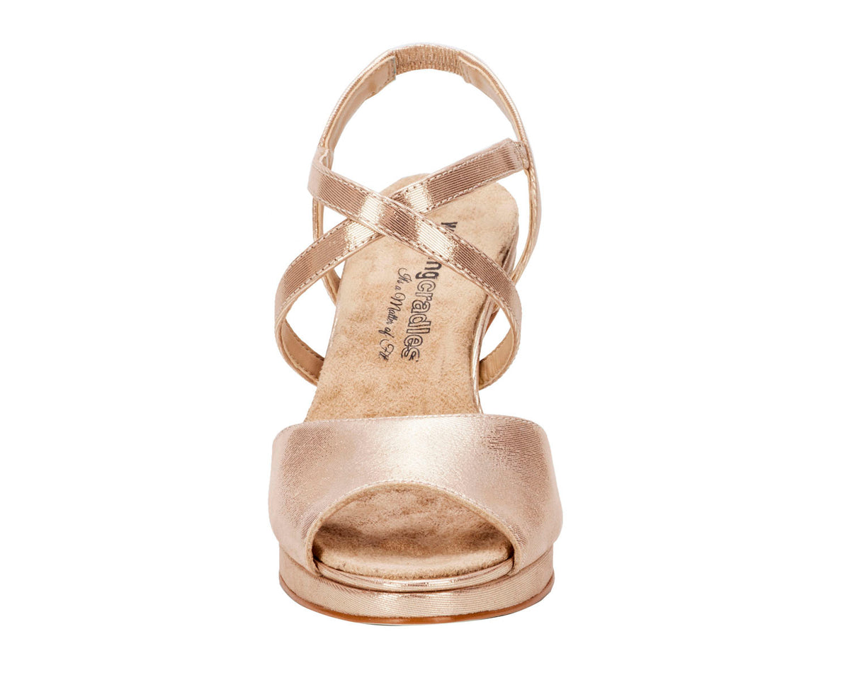 #Color_Champagne Glitter Leather
