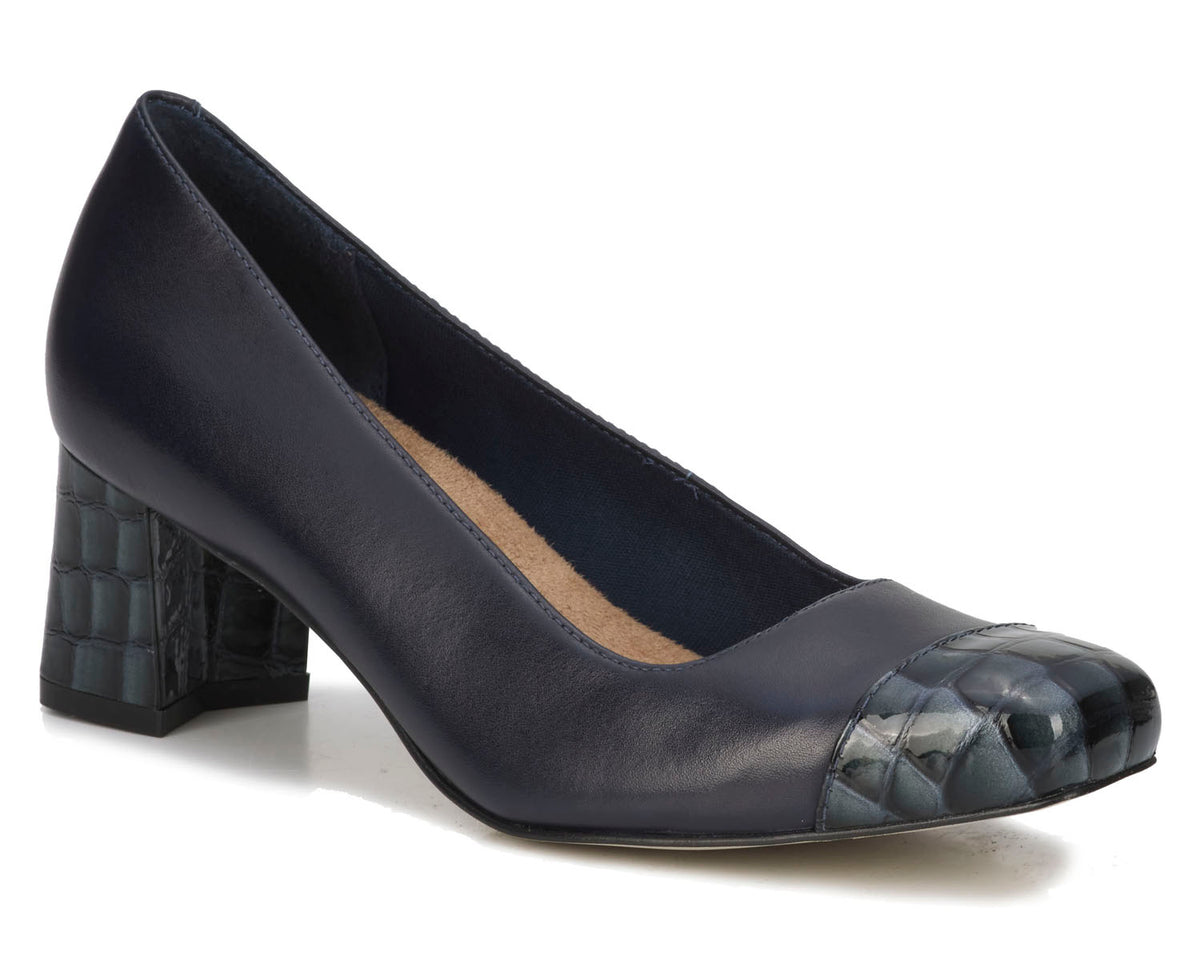 #Color_Navy Leather