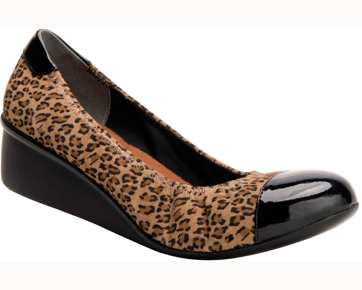 #Color_Leopard Stretch/Black Patent Leather