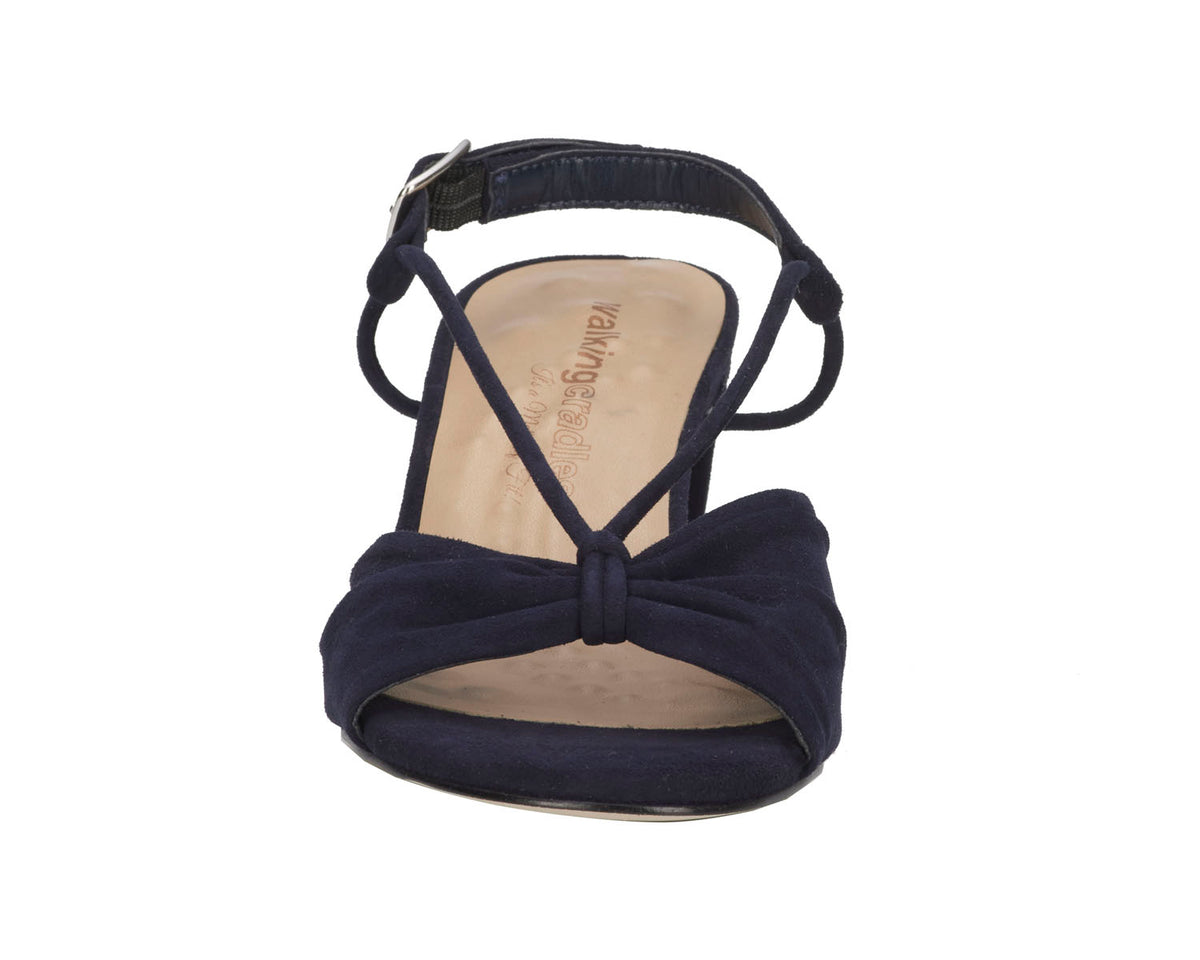 #Color_Navy Kid Suede