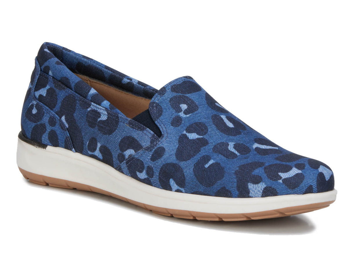 #Color_Denim Leopard Print
