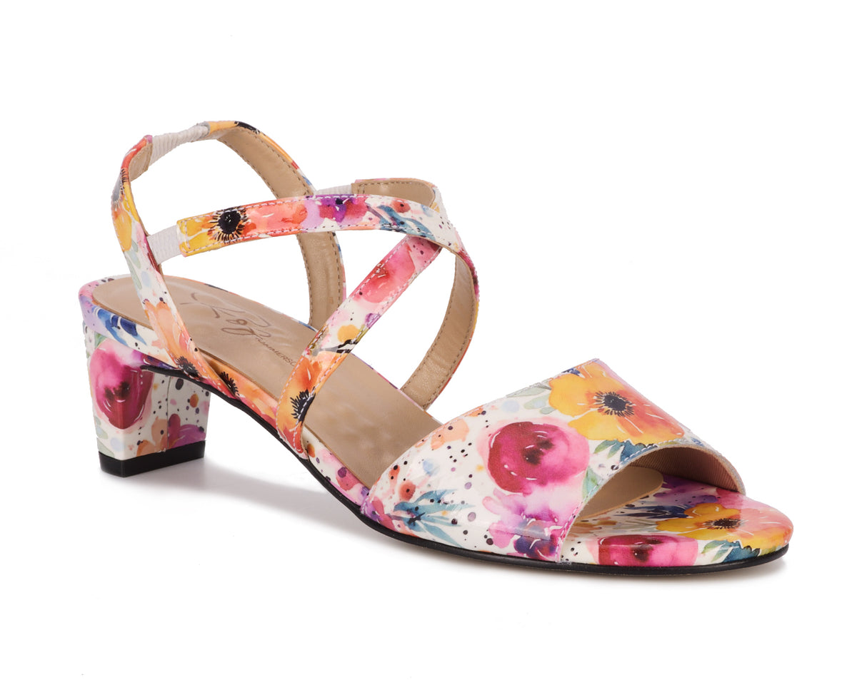 #Color_Tropical Floral Leather