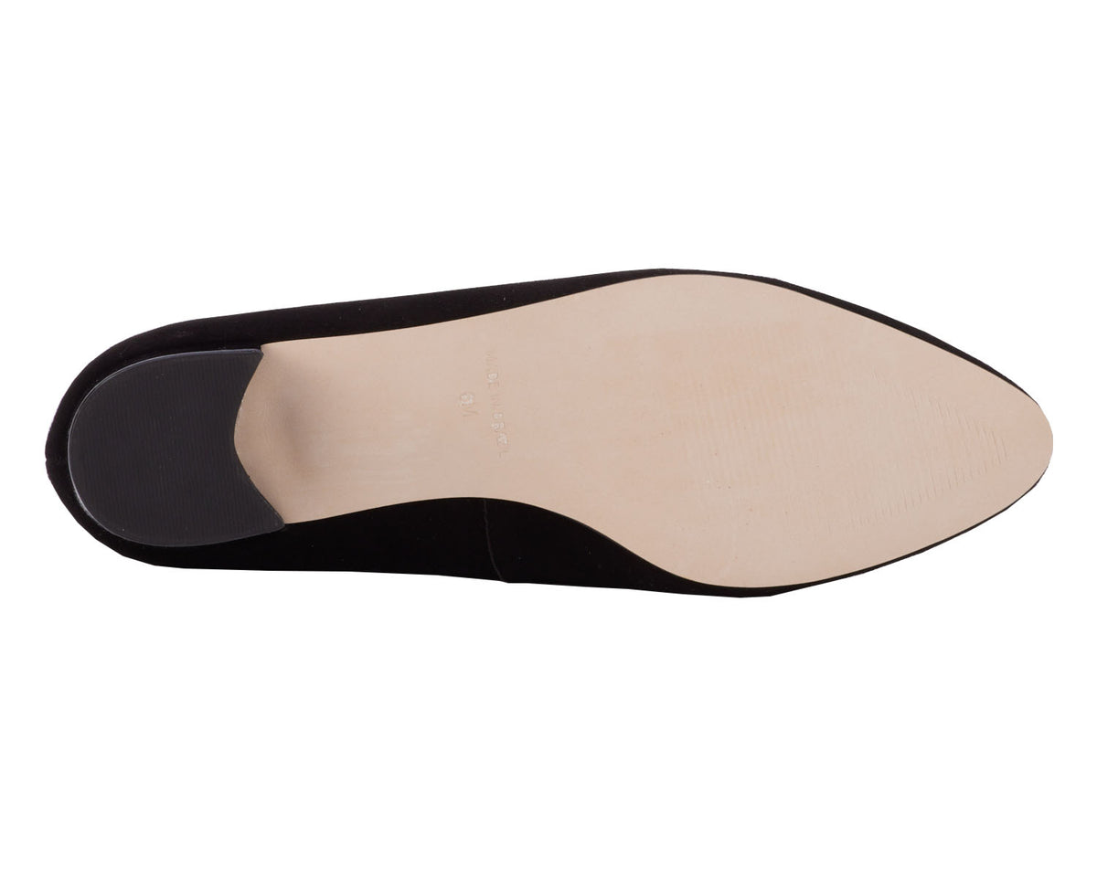 #Color_Black Suede/Patent