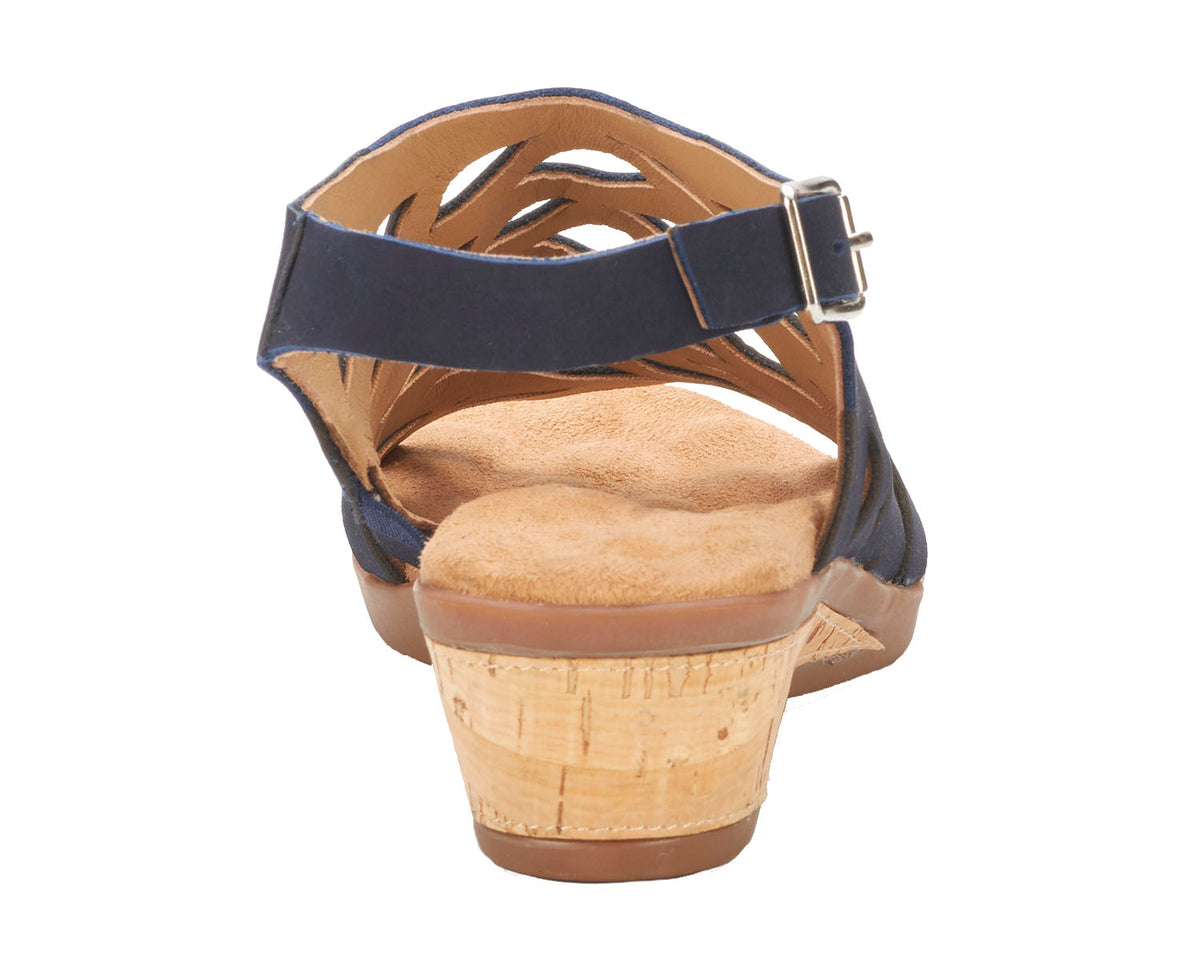 #Color_Navy Nubuck Leather