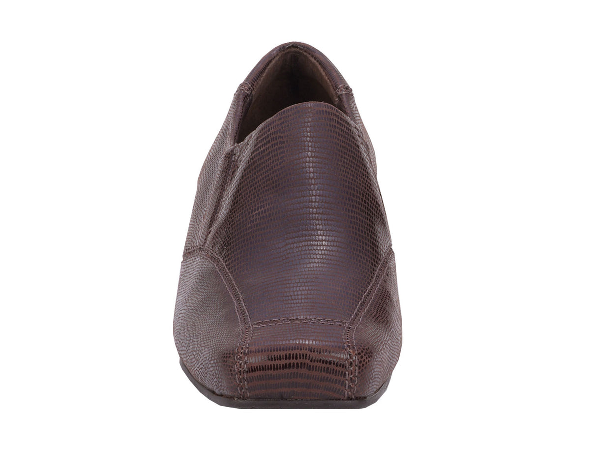 #Color_Brown Lizard Print Leather