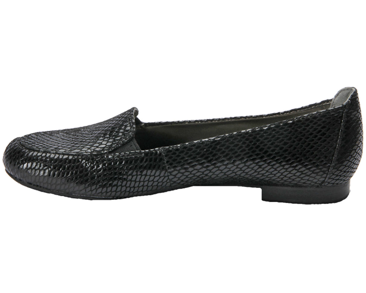 #Color_Black Snake Print Leather