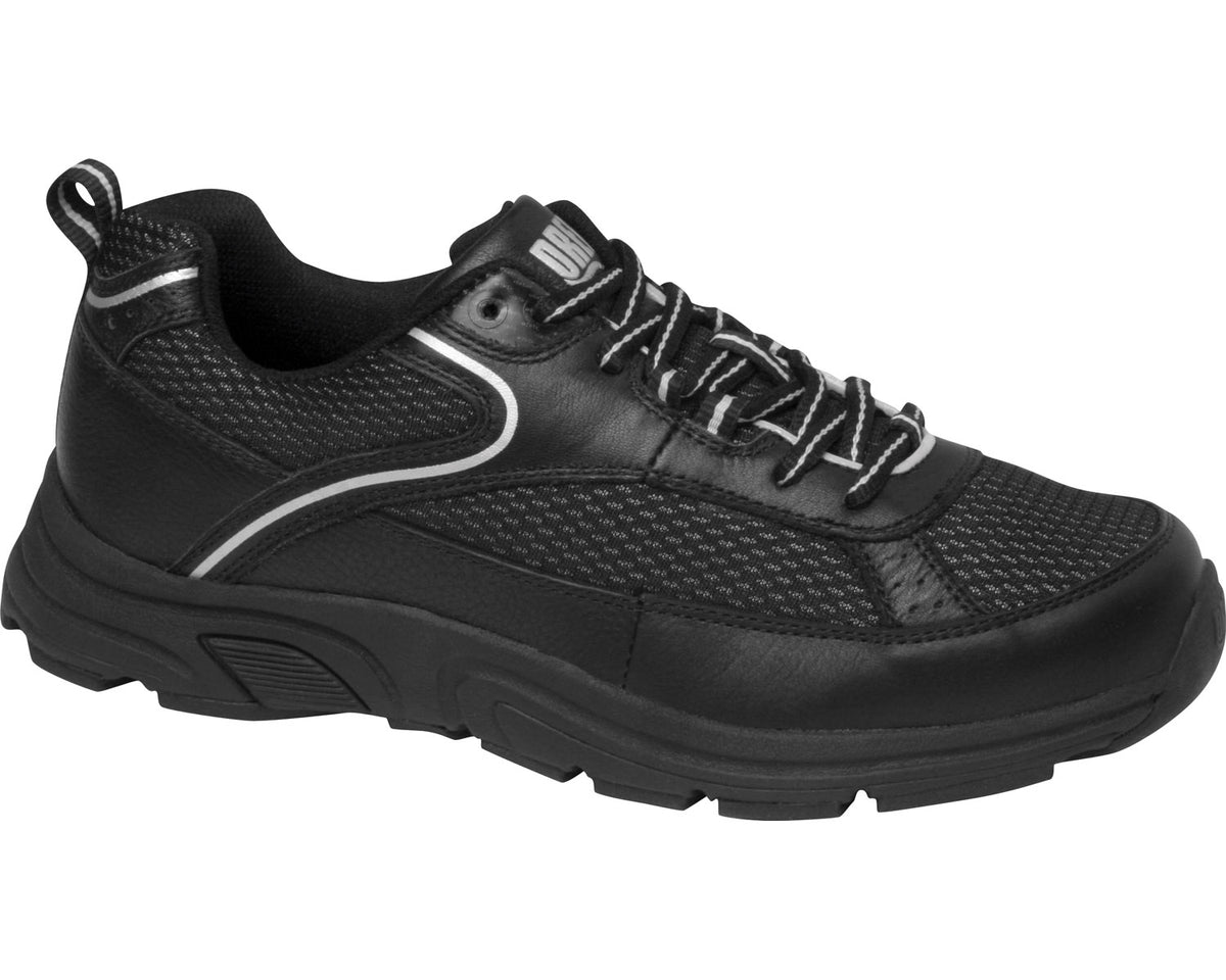 #Color_Black / Silver Leather / Mesh