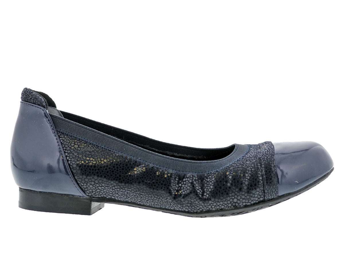 #Color_Navy Crackle Leather