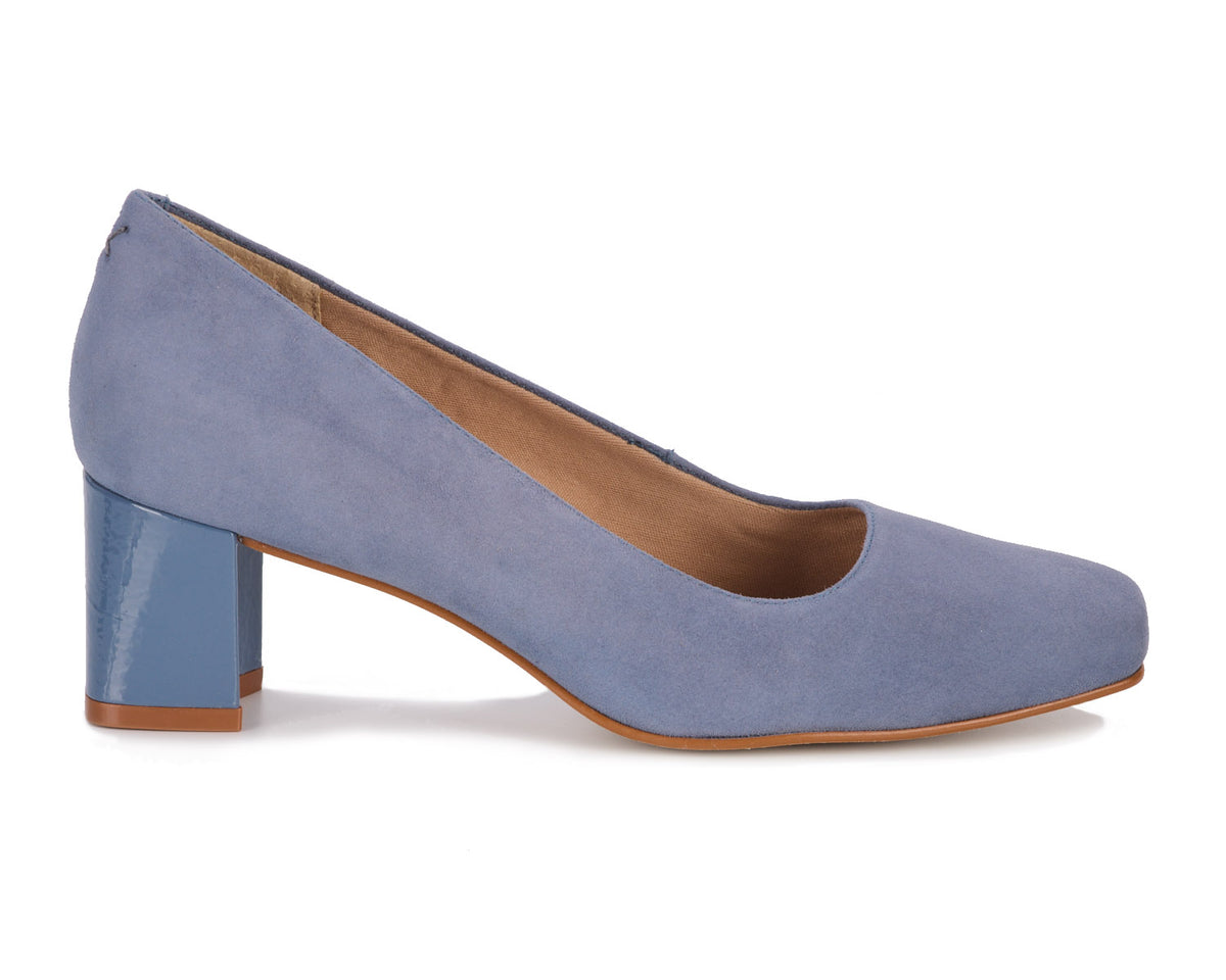 #Color_Light Blue Suede/Patent