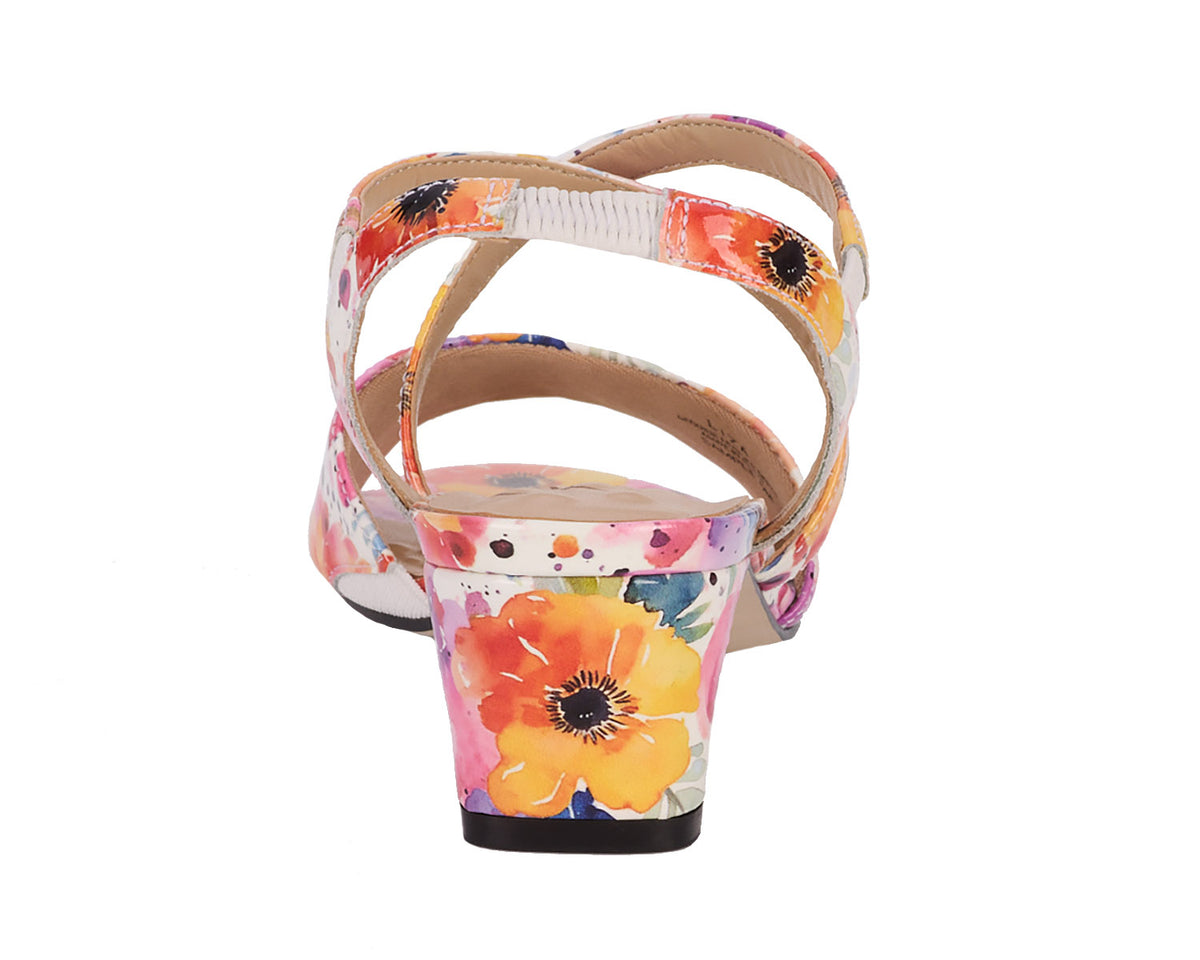 #Color_Tropical Floral Leather