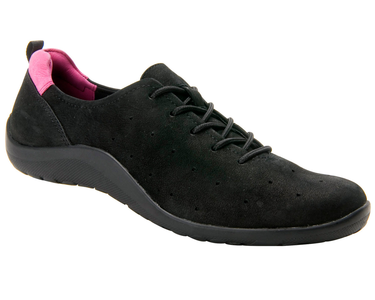 #Color_Black Nubuck Leather