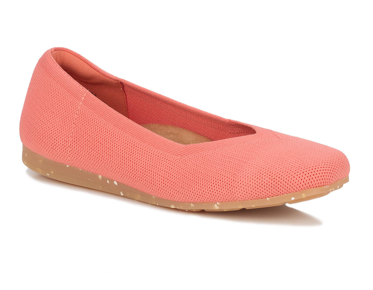 #Color_Coral Knit Fabric
