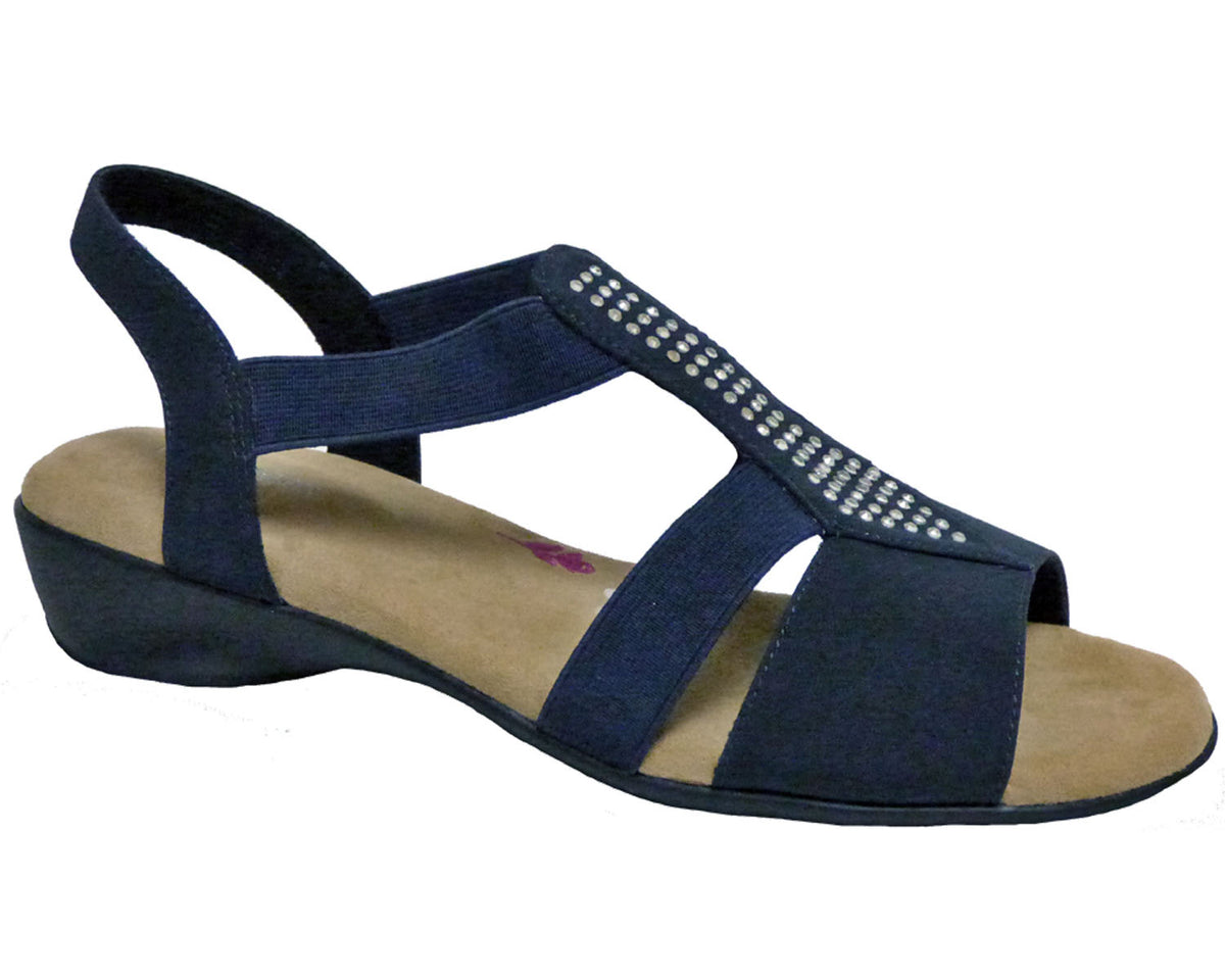 #Color_Navy Stretch Fabric