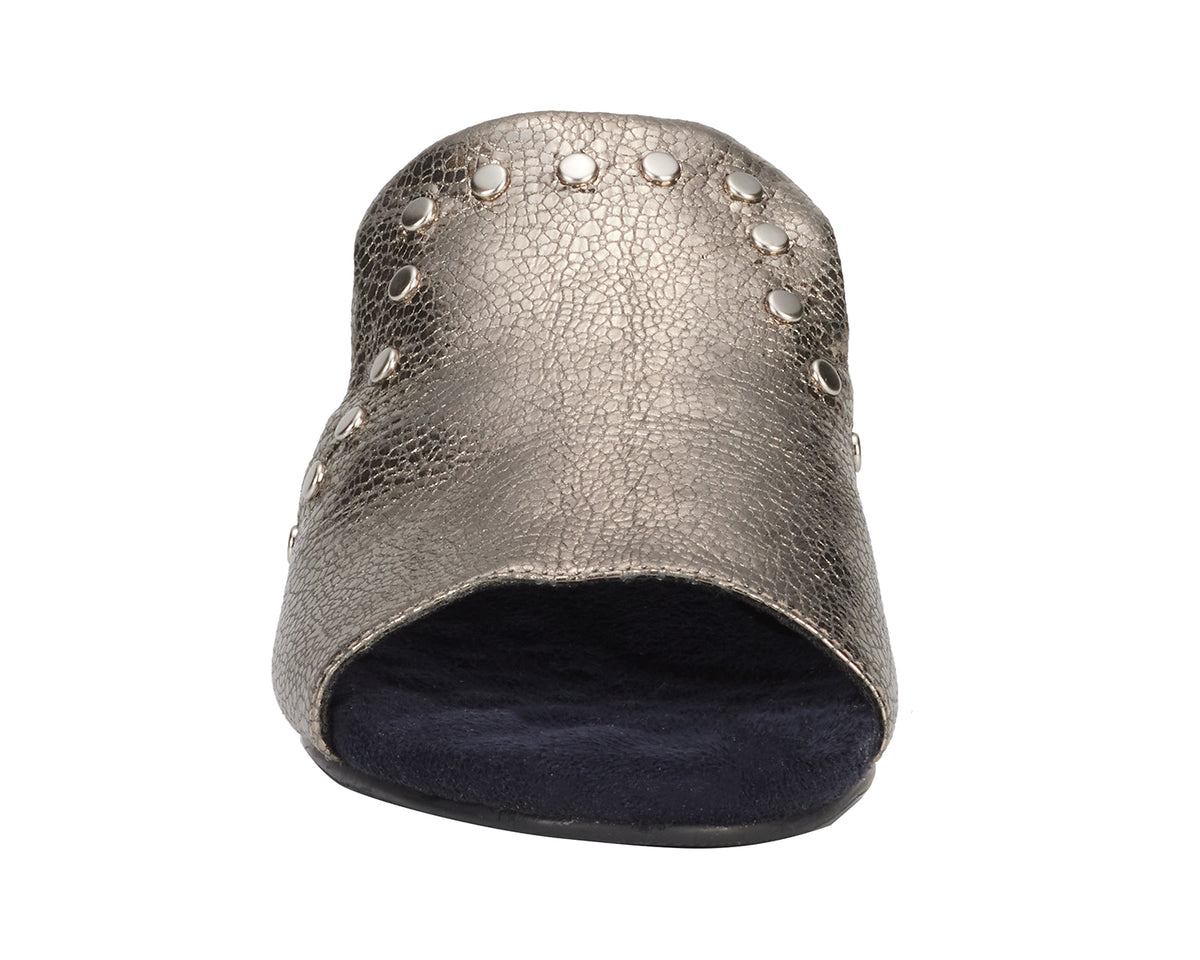 #Color_Pewter Leather