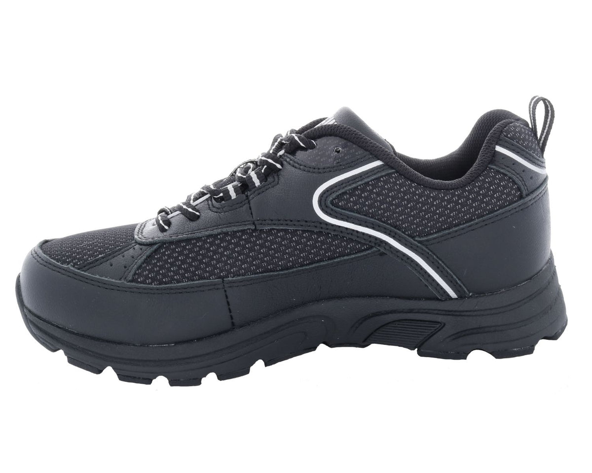 #Color_Black / Silver Leather / Mesh