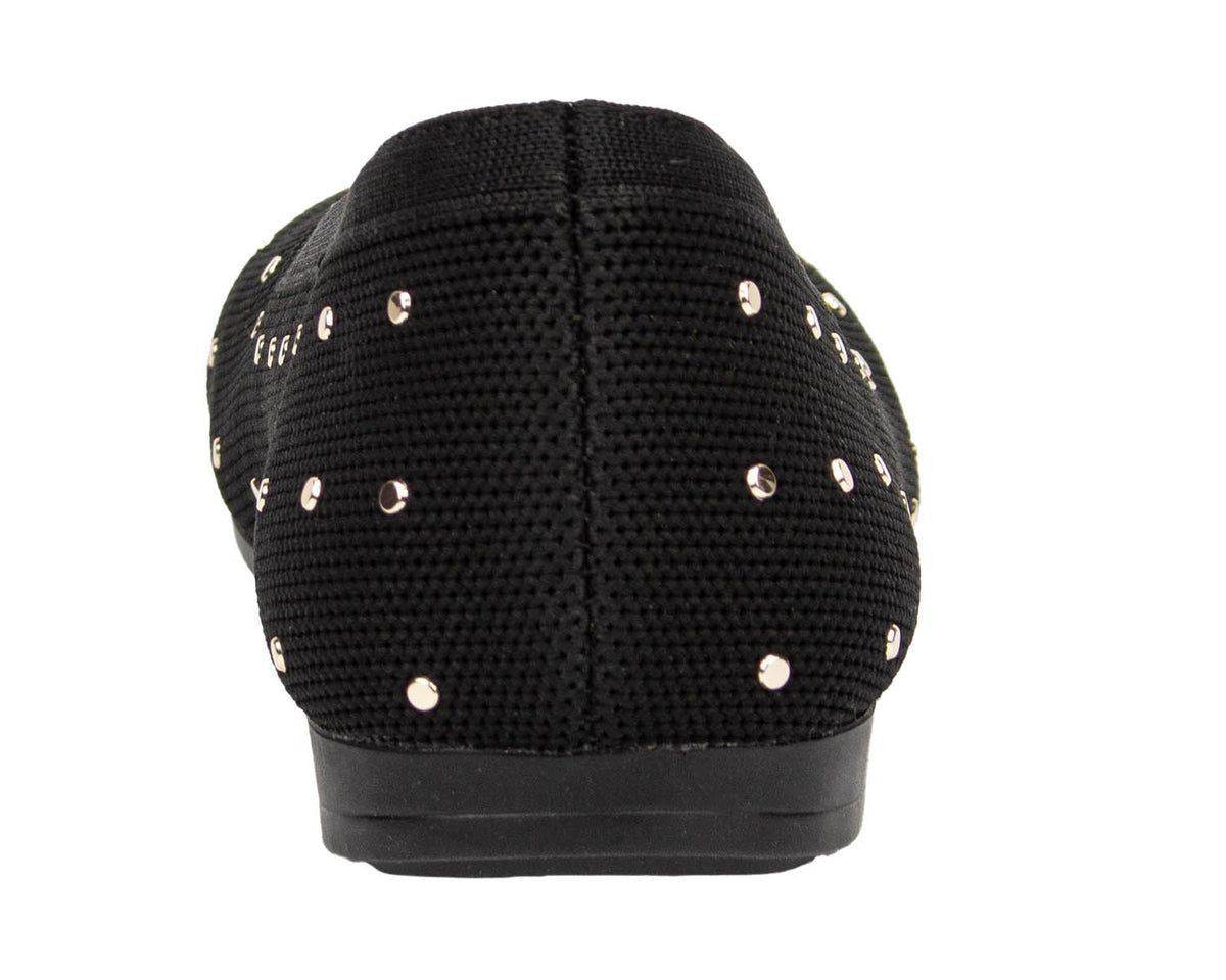 #Color_Black Knit with Studs