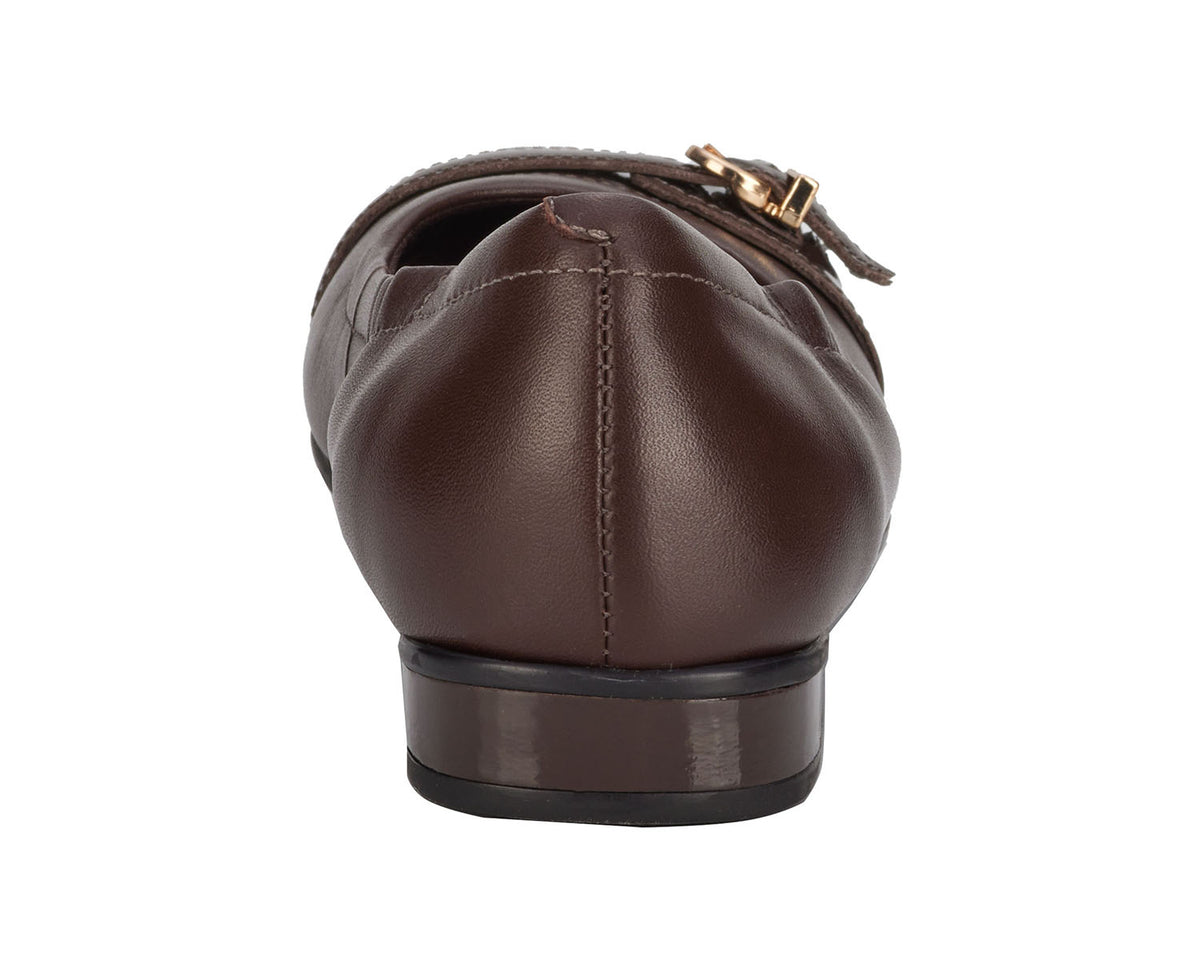 #Color_Brown Croc Patent Leather