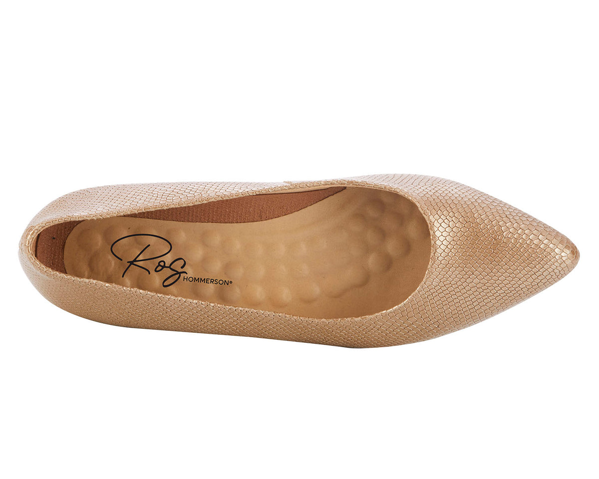 #Color_Taupe Snake Print Leather