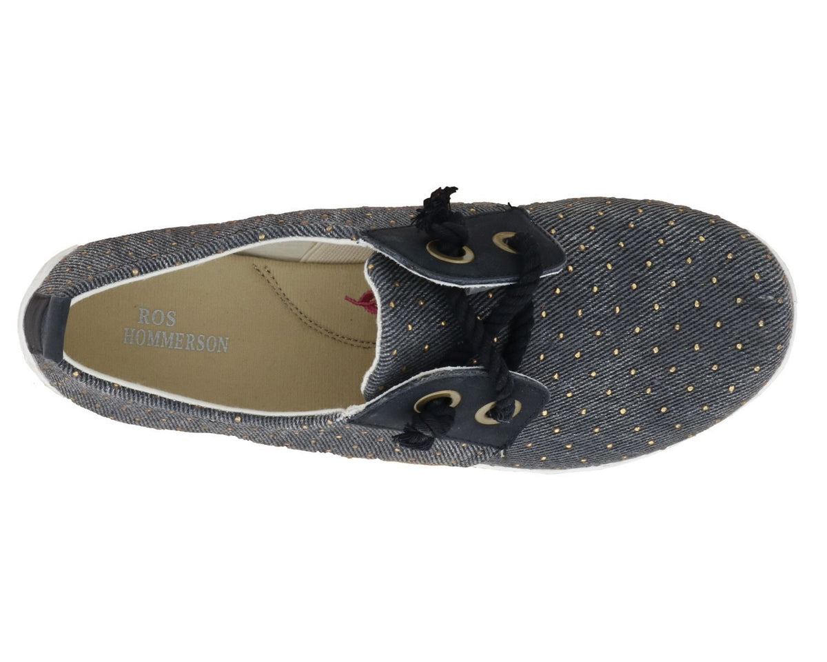 #Color_Black Denim With Gold