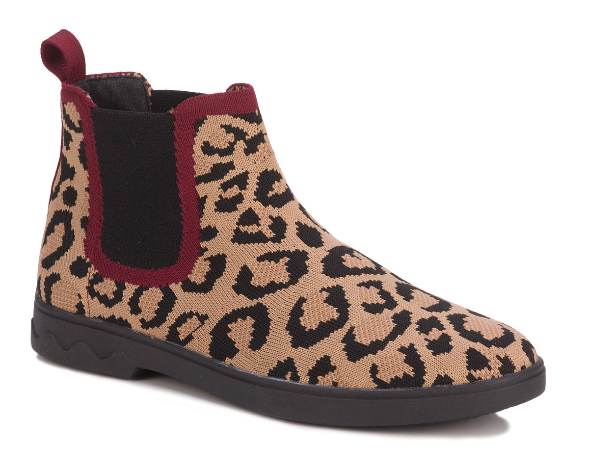 #Color_Leopard Knit Fabric