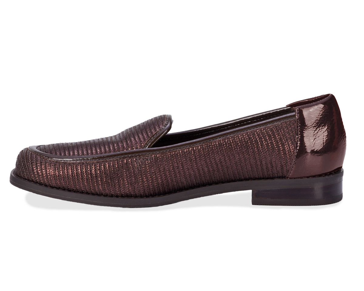 #Color_Brown Stretch Fabric/Patent