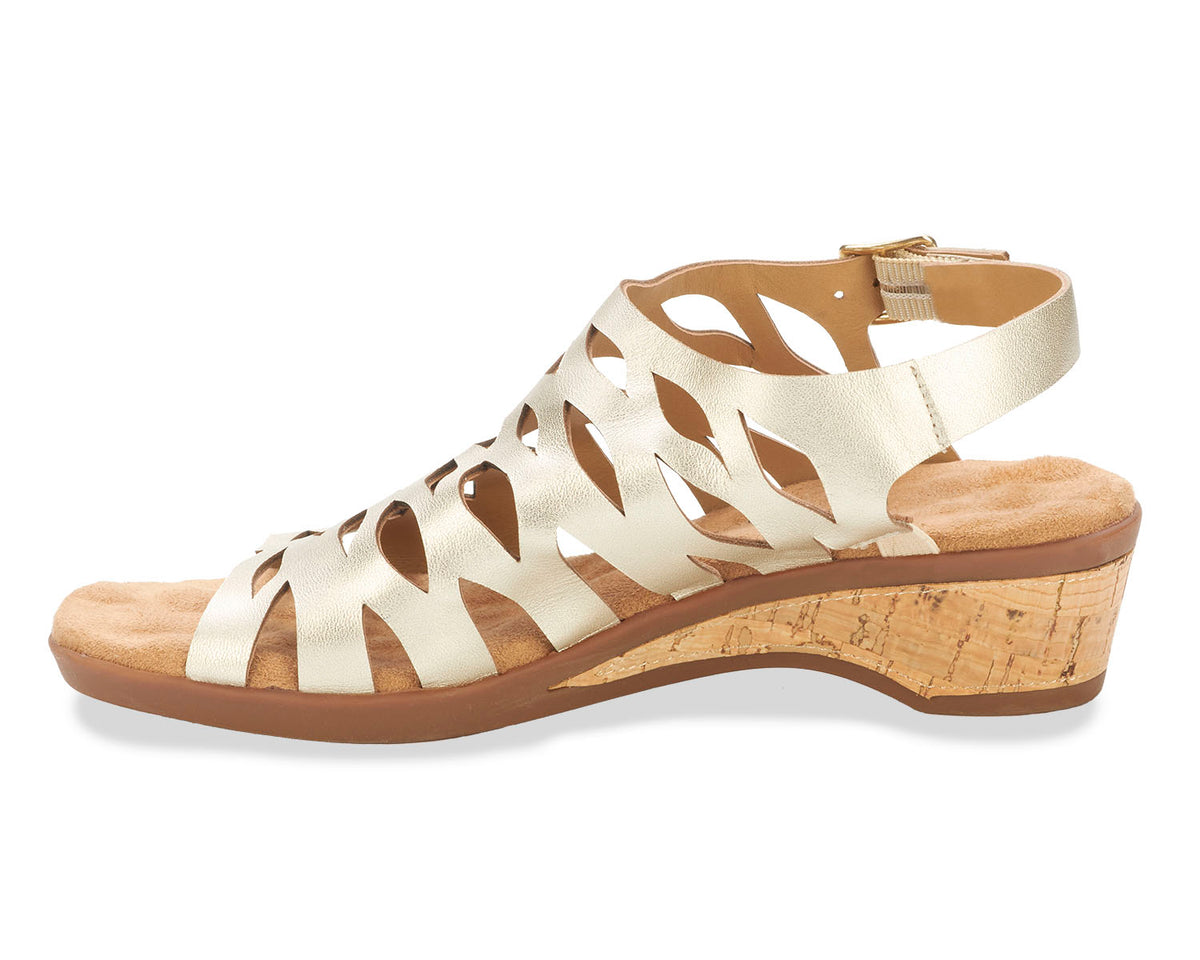 #Color_Gold Nappa Metallic Leather