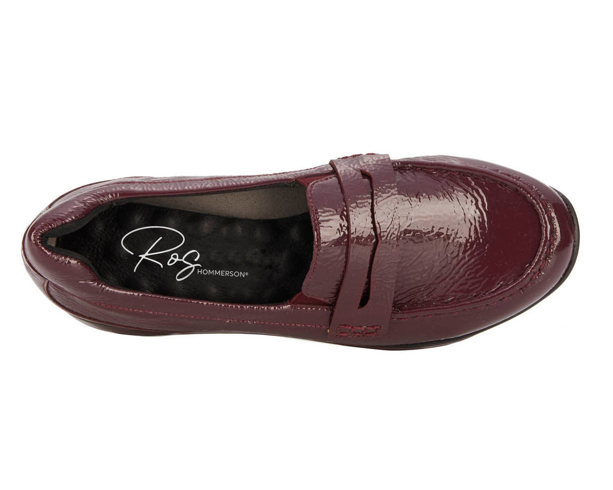 #Color_Berry Crinkle Patent Leather