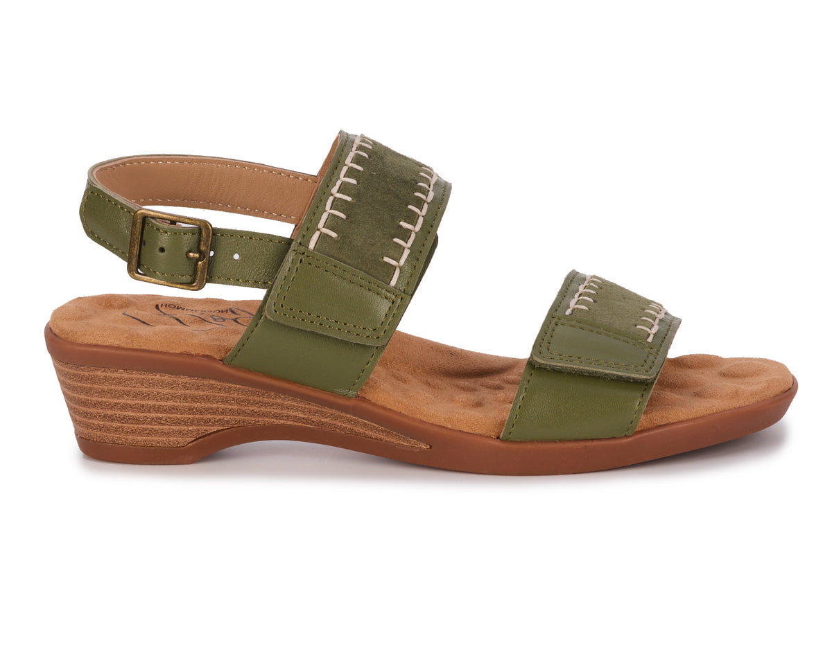 #Color_Olive Leather/Suede