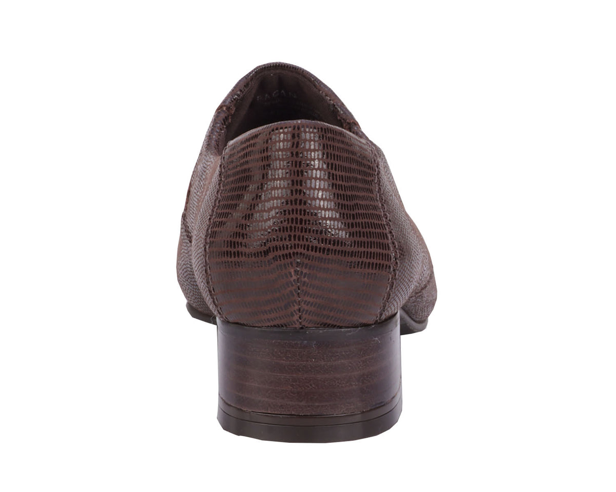 #Color_Brown Lizard Print Leather
