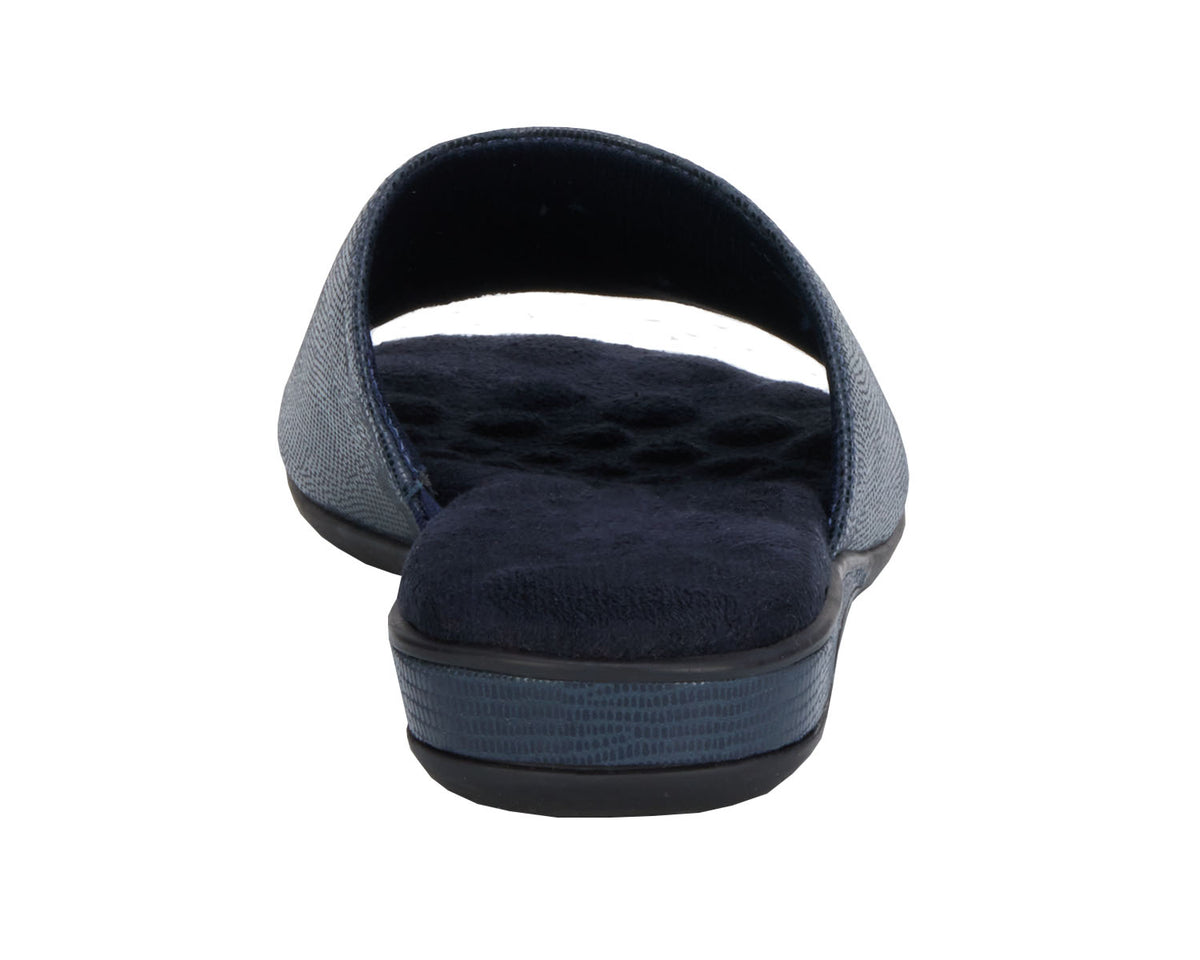 #Color_Navy Lizard Print Patent Leather