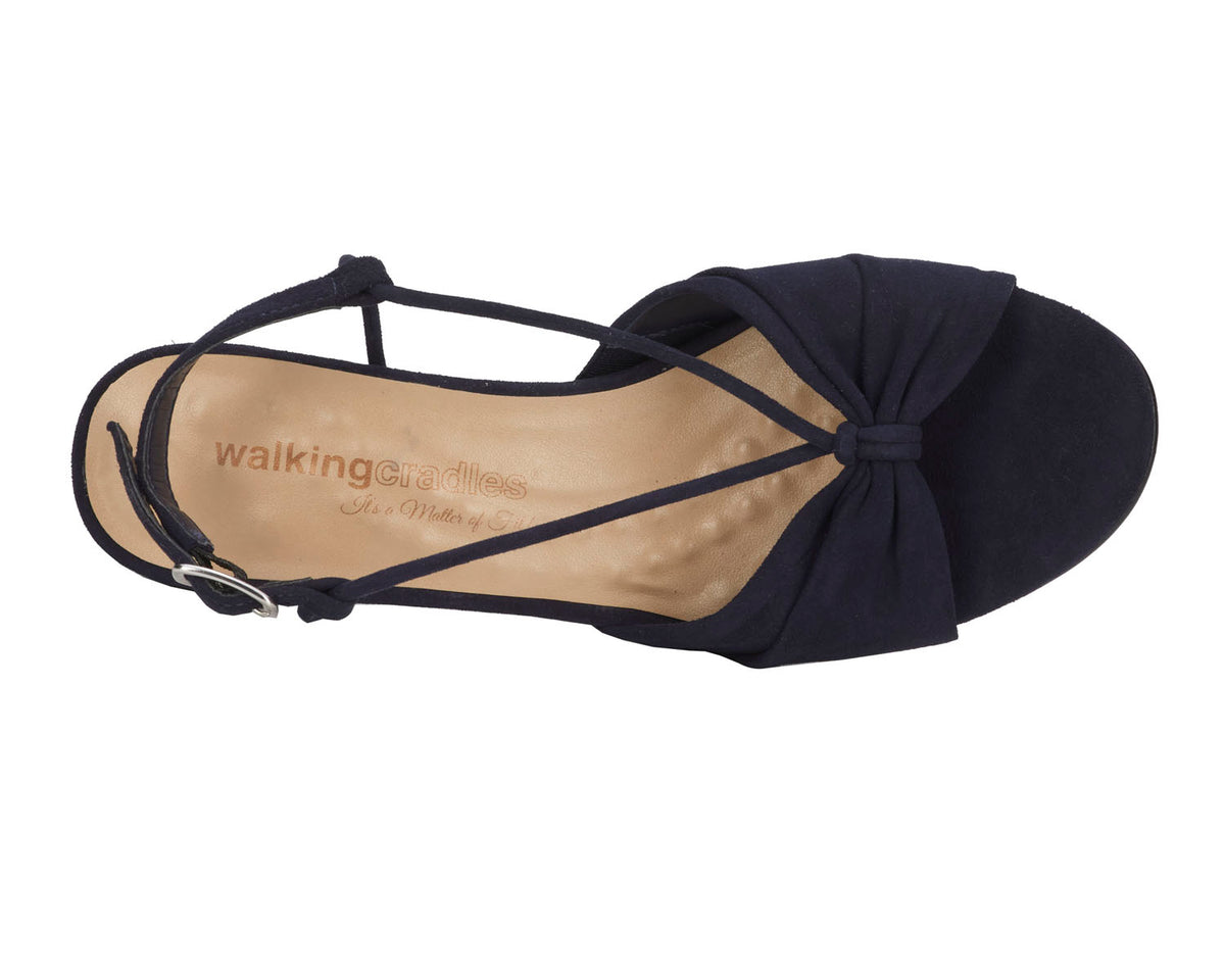 #Color_Navy Kid Suede