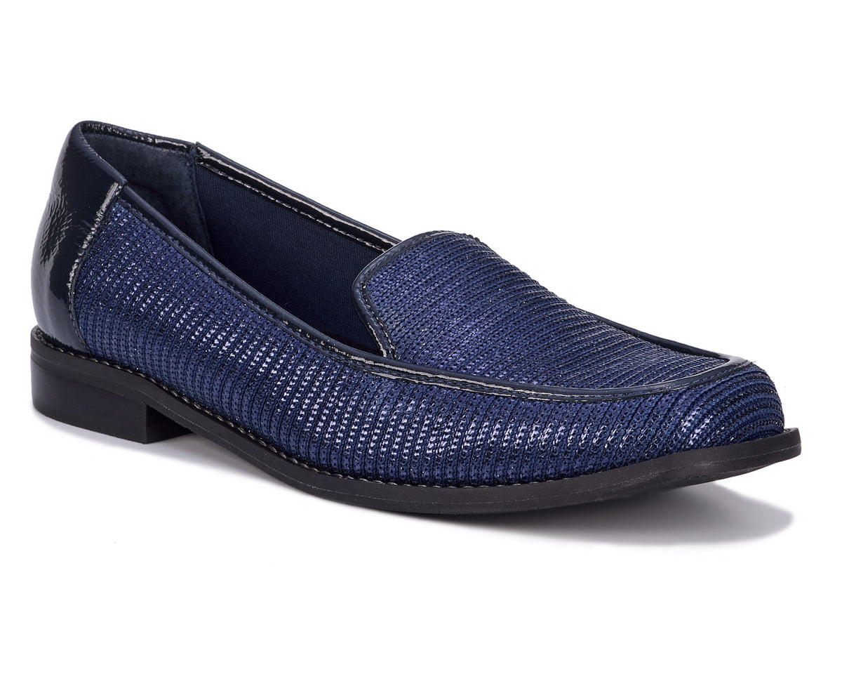 #Color_Navy Stretch Fabric/Patent