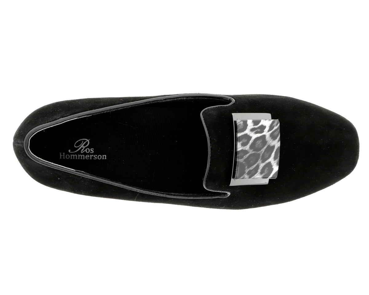 #Color_Black Suede Leather