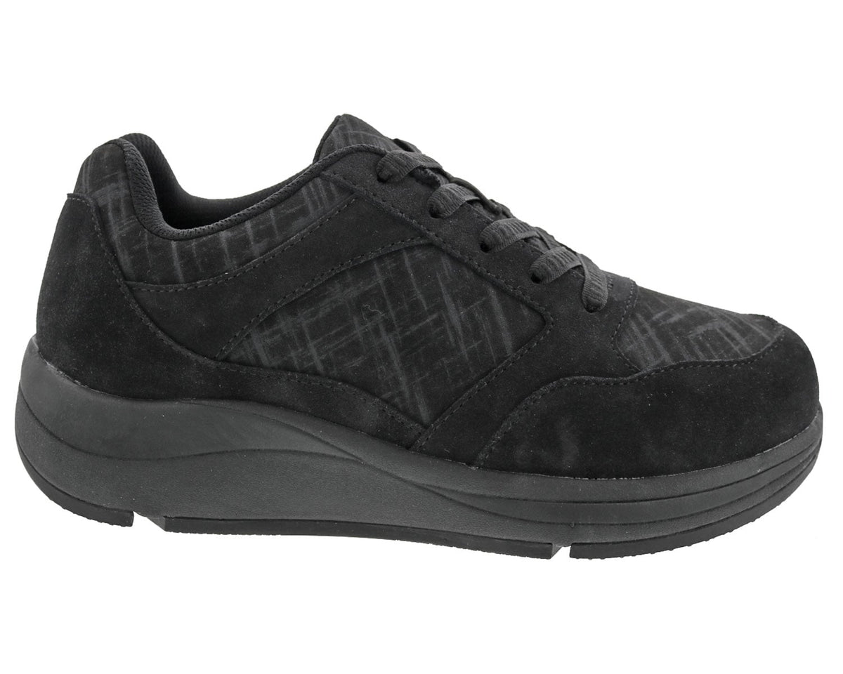 #Color_Black Suede/ Black Mesh